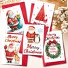 10 Cartoon Christmas Greeting Card Envelopes Set With A Variety Of Creative Christmas Greeting Cards