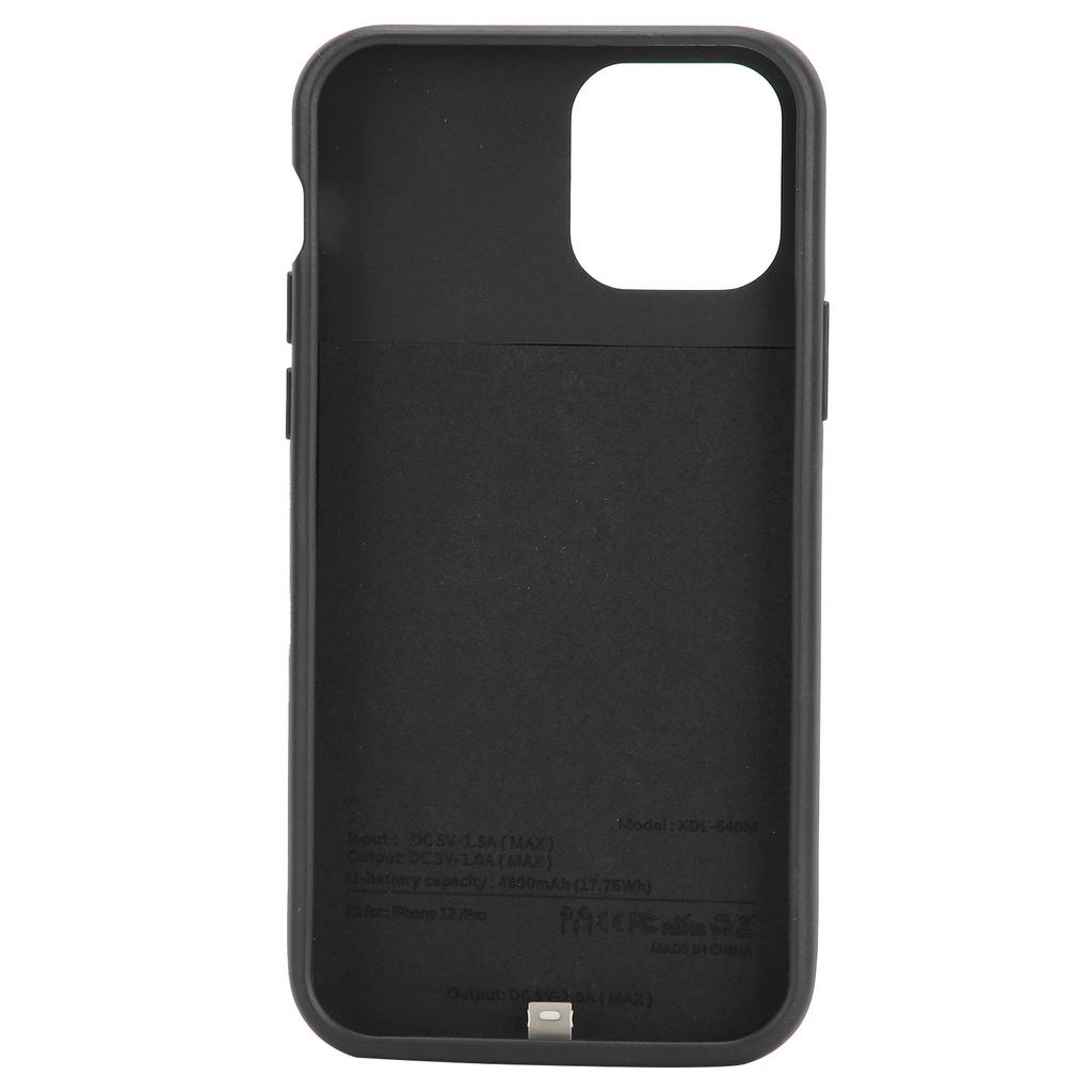 Portable Power Bank Charging Back Clip 4800mAh Mobile Phone Case Battery Cover for IOS 12Pro