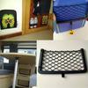 36*18CM Large Storage Net Pocket Camper Van Caravan Organiser Holder for T5  Premium Black Elastic Mesh Pockets