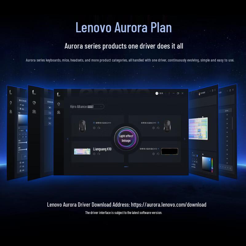 Lenovo GK10 Tri-Mode Hot-Swappable RGB Mechanical Keyboard