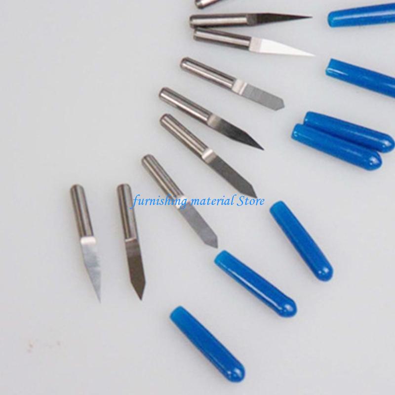 Y5GD 10pcs Professional Steel Carving Bits Smooth and Precise for Engraver