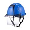 TOYO SAFETY Shielded Helmet Venti Plus with Styrofoam Royal Blue/Smoke/Clear No.391F-S-C