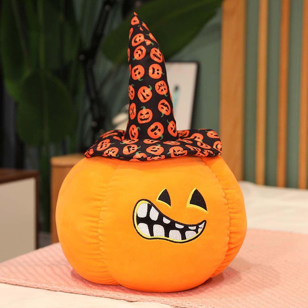 Pumpkin Halloween Home Decoration Plush Doll Plush Cushion Pumpkin Stuffed Toys Pumpkin Plush Toy
