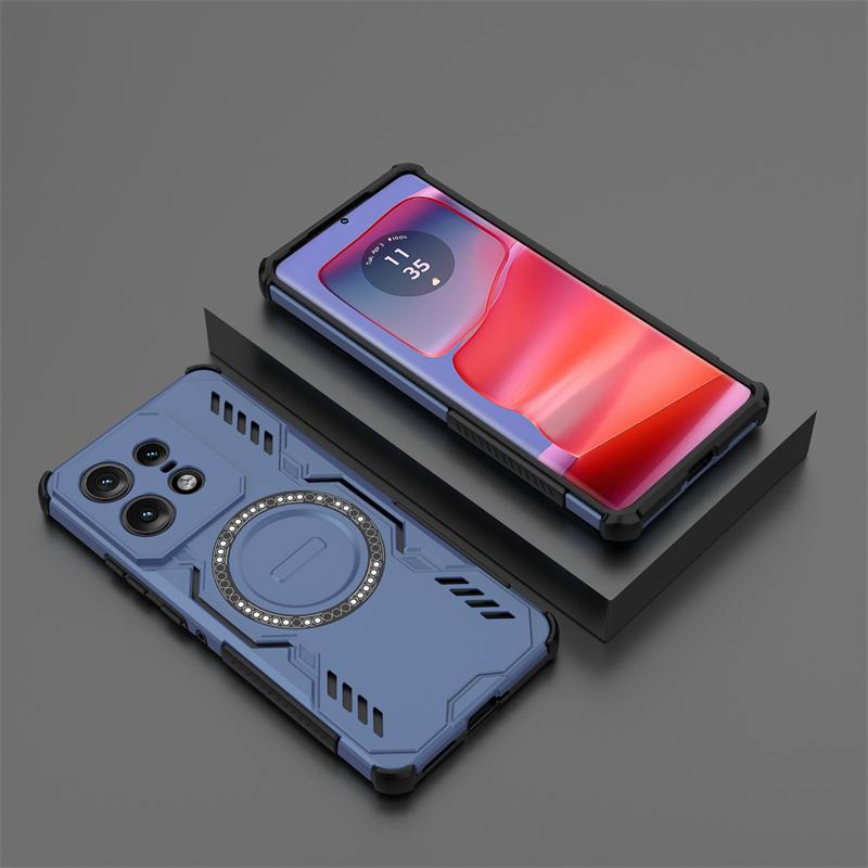 For Motorola Edge 50 Pro Magnetic Adsorption Wireless Charge Cover Moto Edge50 Ultra 50 60 Fusion Case For Moto Edge 50 Pro Case