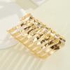Middle Eastern Jewelry, European and American Exaggerated High-end Sense of Gold Women's Adjustable Hand Opening Arm Bracelet