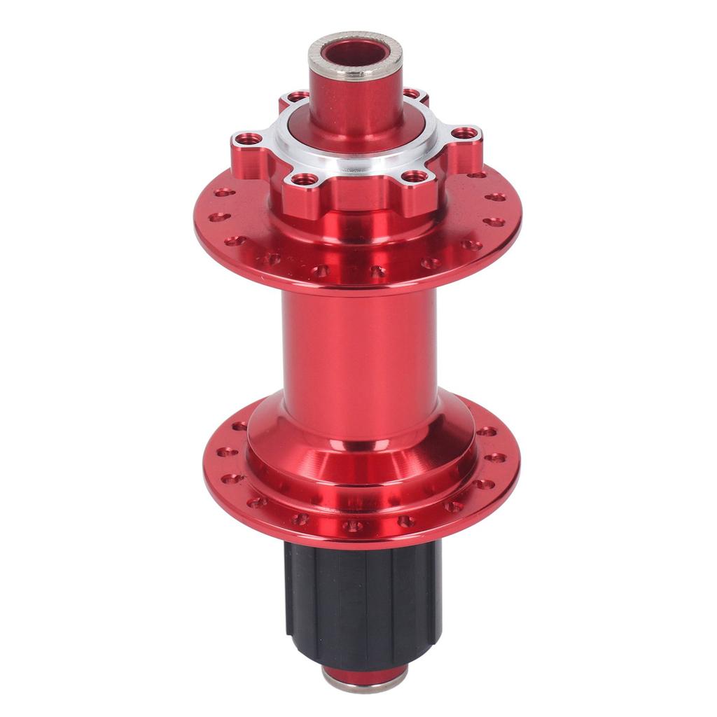 32 Hole Mountain Bike Hub 4 Bearing 12x148mm CNC Cutting Process Bike Rear Hub for Replacement Red