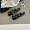 New Fabric Hair Accessories for Bangs BB Side Hair Clips Lovely Hairpin Headwear 2Pcs School Girls Cute Polka Dot Hair Clip