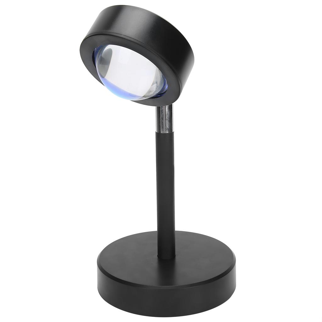 Projection Lamp USB Rotation Adjustable LED Projector Light for Bedroom Live Streaming
