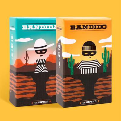 Bandido Bandida Puzzle Board Game For 1-4 Players, 15Min Family Party Game, Fun Strategy Game