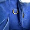 PRADA Canapa mini Tote Bag denim blue Women B2439G Used