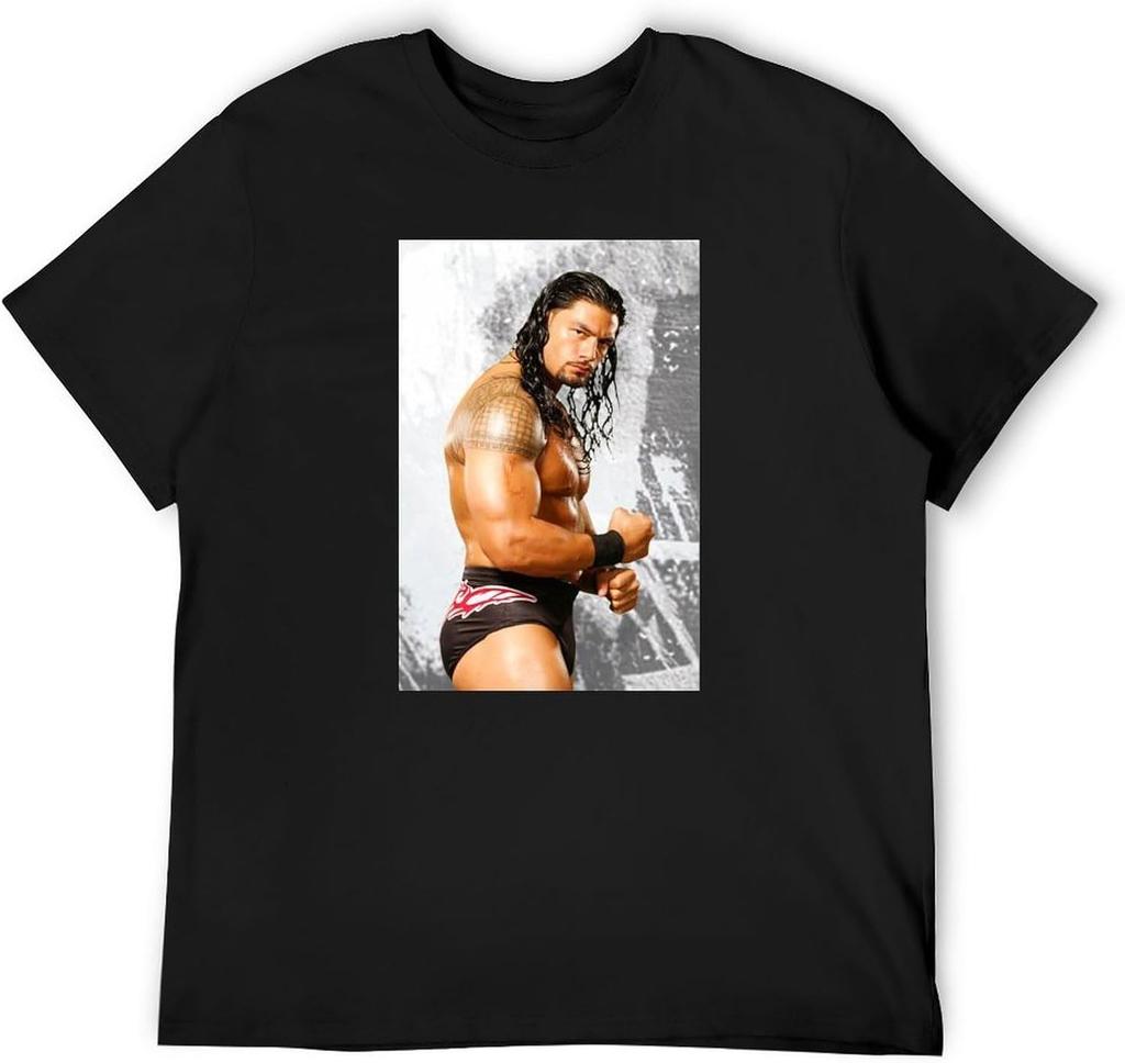 Roman Reigns Women's O-Neck Tee-ShirtCustom Roman Reigns Tee Shirt Black
