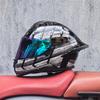 DOT Full Helmet Double Mirror Helmet Men's Four-season Universal Hard Hat Female Knight Locomotive Double Lens