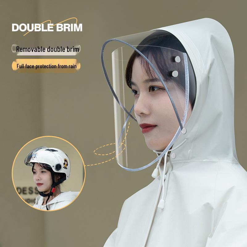 Zheng Yu Extra Long Full Body Raincoat for Outdoor Travel and Electric Vehicle Riders