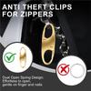 2025 Trend Zipper Clips Dual Opening Design 24 Pcs Carabiner Attachments For Backpack Purse Luggage Suitcase Locks