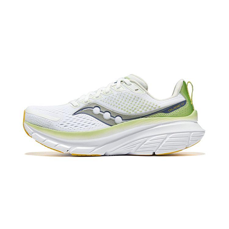 Saucony  Guide 17 White Fern Women Sneakers S10936-110