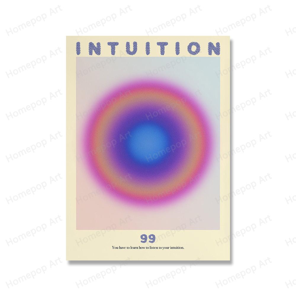 

Плакаты с числами ангелов, градиентная аура, абстрактная печать, позитивное астрологическое утверждение, живопись на холсте, духовное настенное искусство, картины 21x30cm No Framed оранжевый