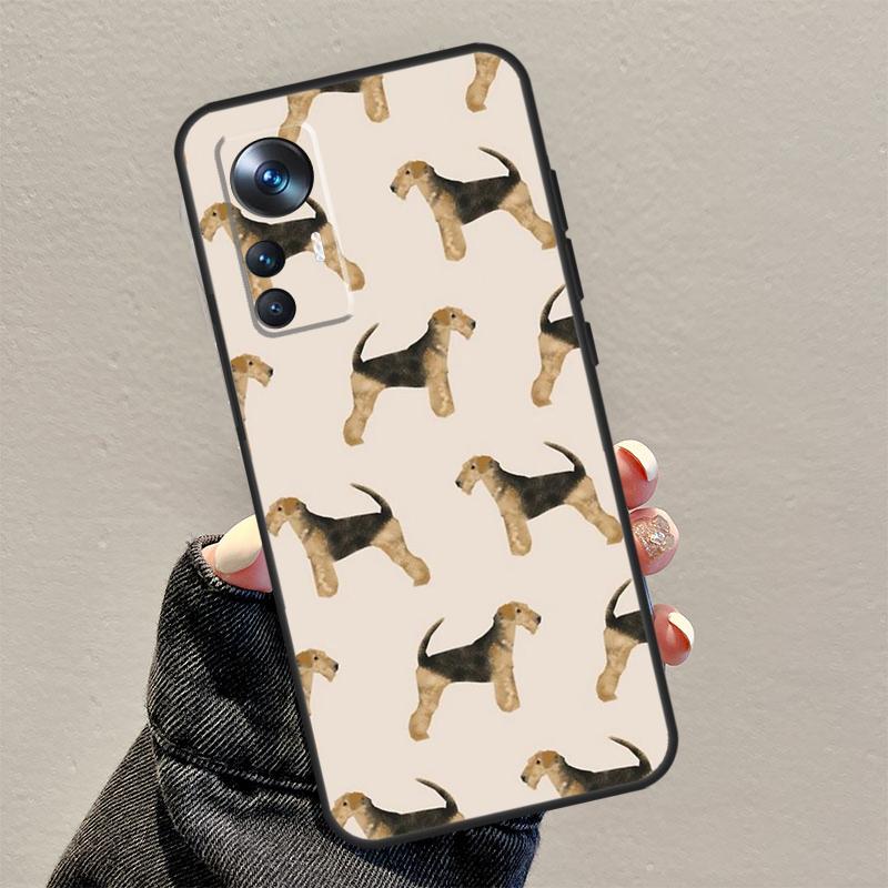 Airedale Terrier Dog Case For Xiaomi 14T 11T 12T 13T Pro 15 13 14 Ultra Cover For POCO F7 F5 F6 X3 X5 X6 X7 Pro