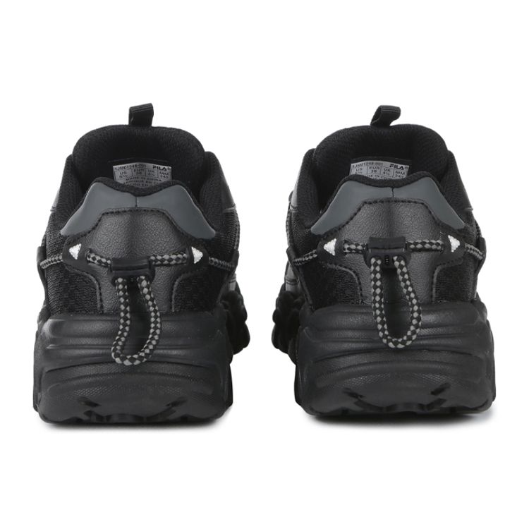 FILA Running MIXRFM Sneakers Fabric Synthetic Leather Sport Comfortable Durable Low Top Casual Shoes Unisex sneakers Black Gray 1JM01248_001