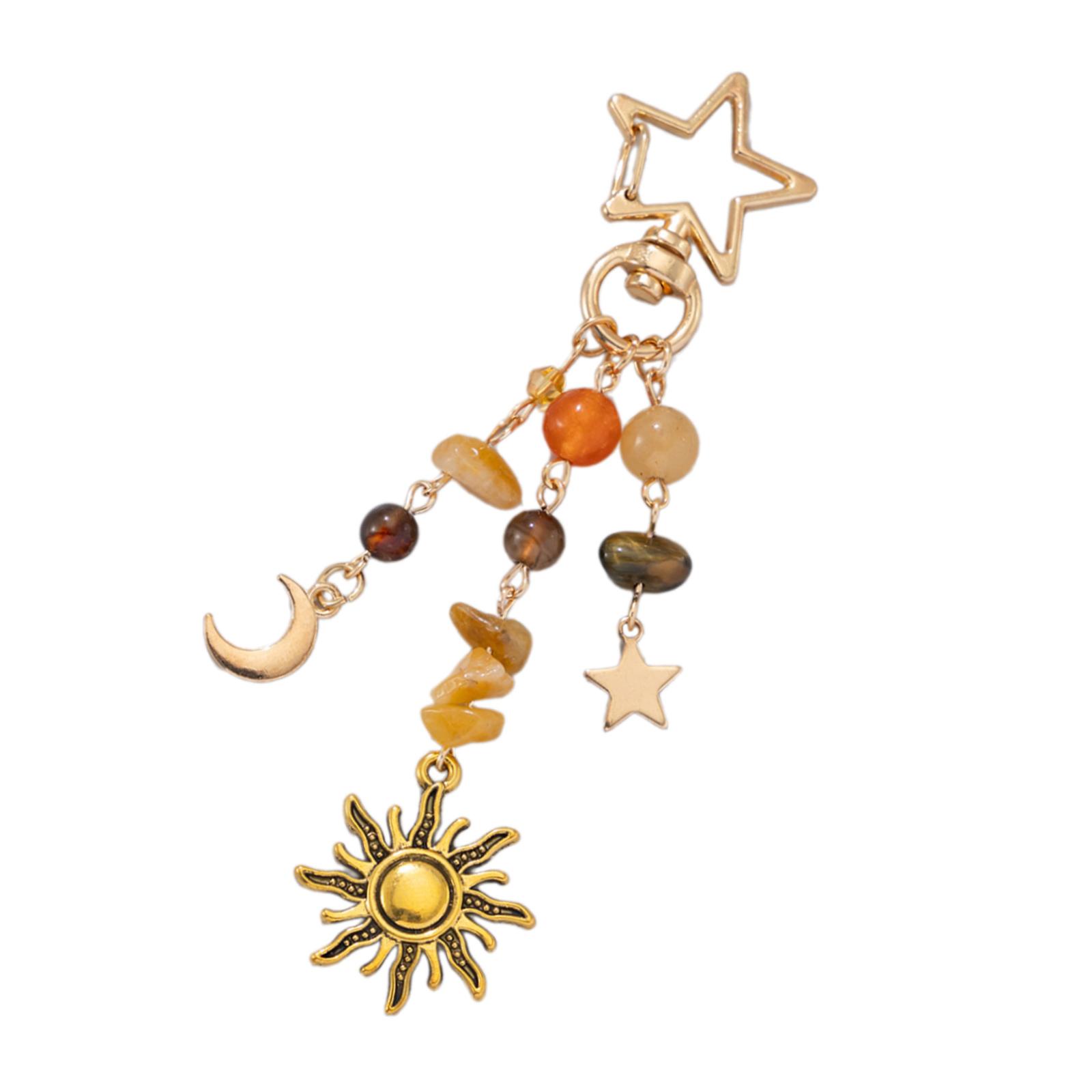 

Модный брелок с дизайном пряжки в виде звезды, брелок для ежедневного использования, женское украшение для ключей, подвеска-шарм, подвесное украшение для повседневной вечеринки A