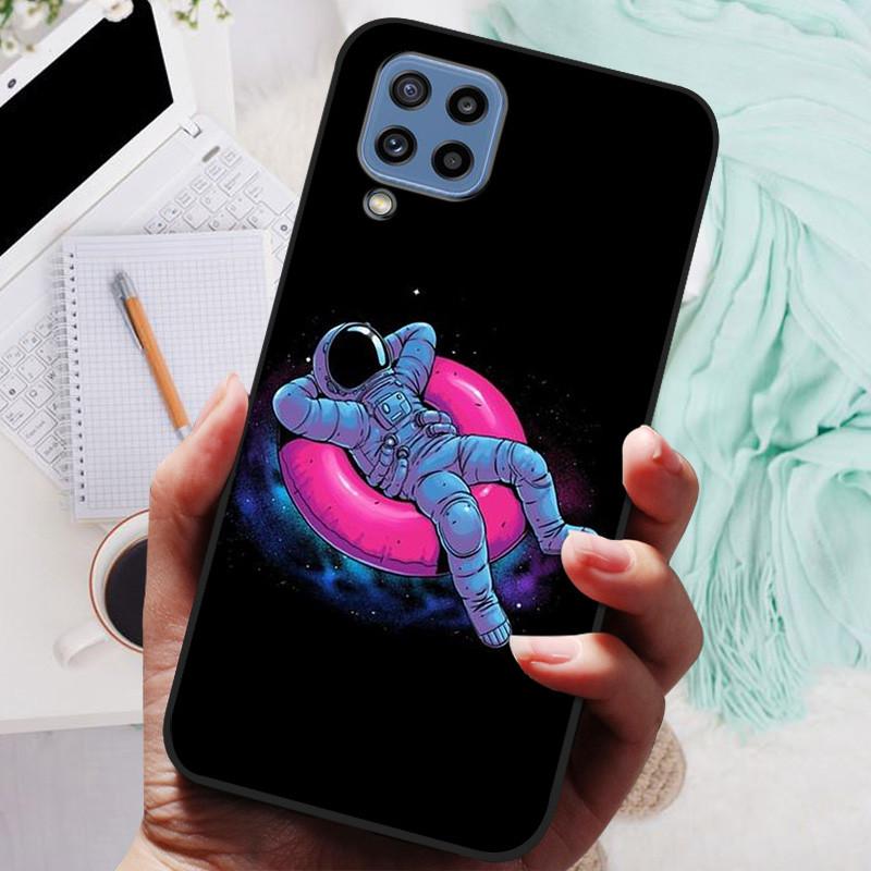 For Samsung M32 Case SM-M325F TPU Luxury Soft Fashion Silicone Phone Case For Samsung Galaxy M32 Coque Back Cover Fundas Shell