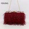 Fashion Tassel Clutch Bag Sling Shoulder Bags Handbags for Women Designer Luxury Evening Party Clutches Purse 2024 Sac A Main