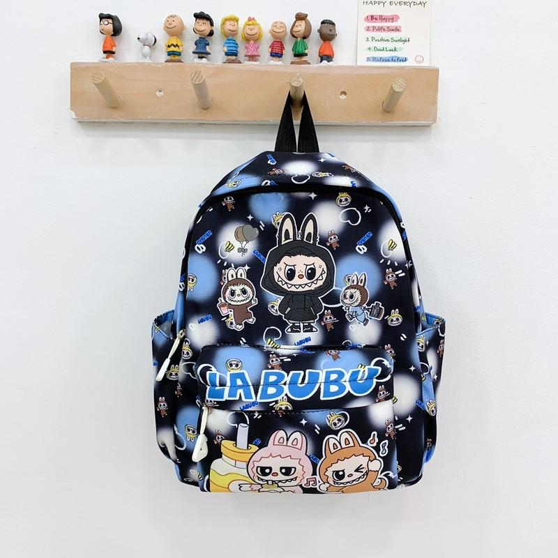 Schoolbag Early Autumn Cartoon Cute and Lightweight Kindergarten Schoolbag 1011 New Cute Printing Backpack Boys and Girls Backpack