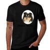 TriColor Sheltie Mom TShirt Plus Size Lightweight Top