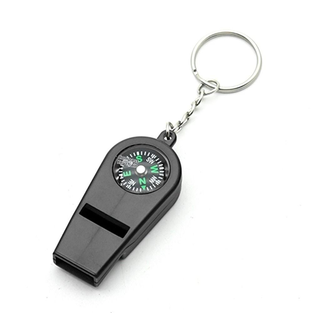 ABS Material Emergency Safety Tool 2in1 Loud Sound Whistle High Quality Outdoor Survival Whistle