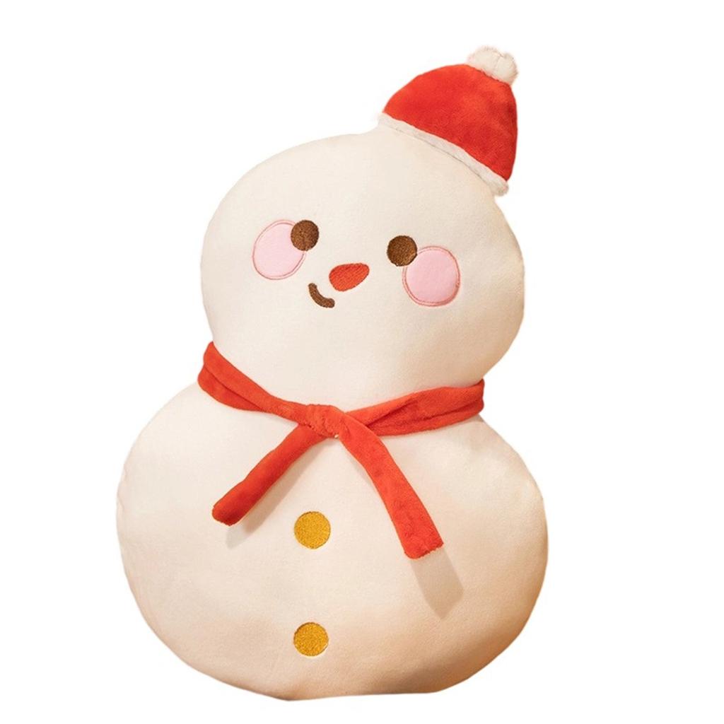 Cartoon Christmas Snowman Christmas Tree Pillow Gingerbread Doll Sofa Cushion Holiday Decoration