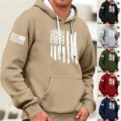 Fashion Print Loose Men's And Women's Long Sleeve Hooded Sweater