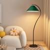 French Vintage Cream Floor Lamp for Living Room, Bedroom, or Bedside - Retro Style with Modern Ambiance.