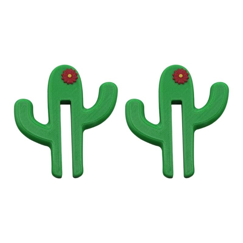 

Space Saving Cactus Design Clip on Hook for Small Bathroom Door Organizing Towels Robes and Items Not Drilling Mounting