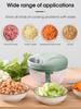 Home Kitchen Manual Ginger Grinder Garlic 500ml/900ml Mud Splasher Multifunctional Food Vegetable Cutter Handheld Meat Grinder