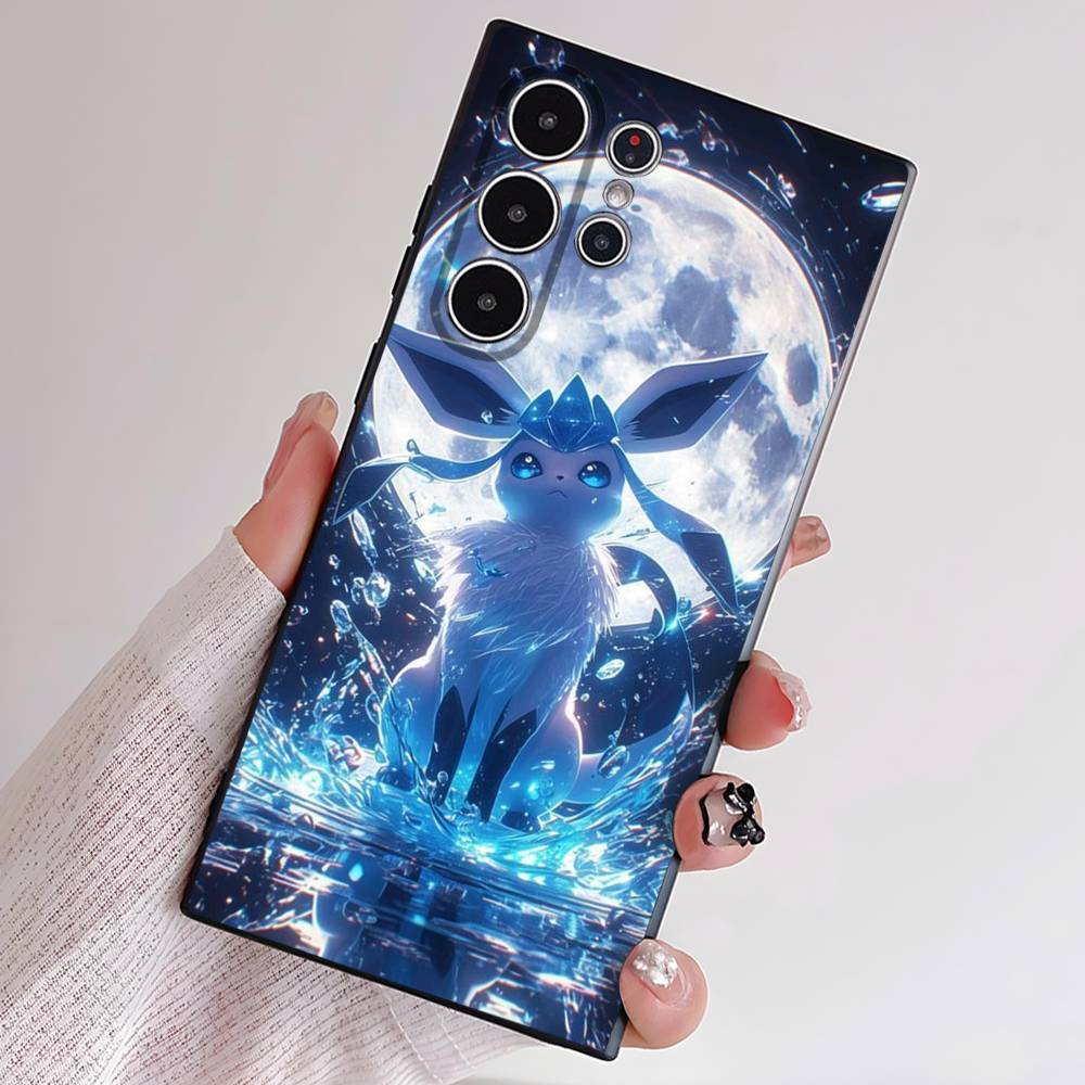 Cartoon Pokemon Anime Phone Case Samsung S21 S22 S23 S24 S25 FE Plus Ultra TPU Soft To Skin-friendly Case