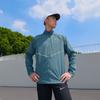 Men's MILER Running Jackets Men's Smoke Blue Hooded (Non-detachable) Moderate