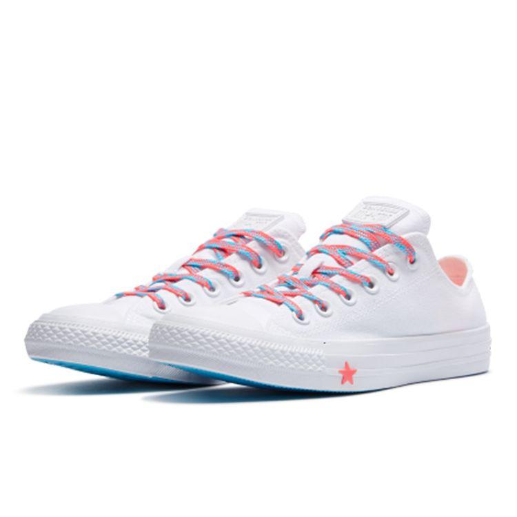 Converse Chuck Taylor All Star Comfortable Low Top Canvas Shoes Women sneakers White 564117C