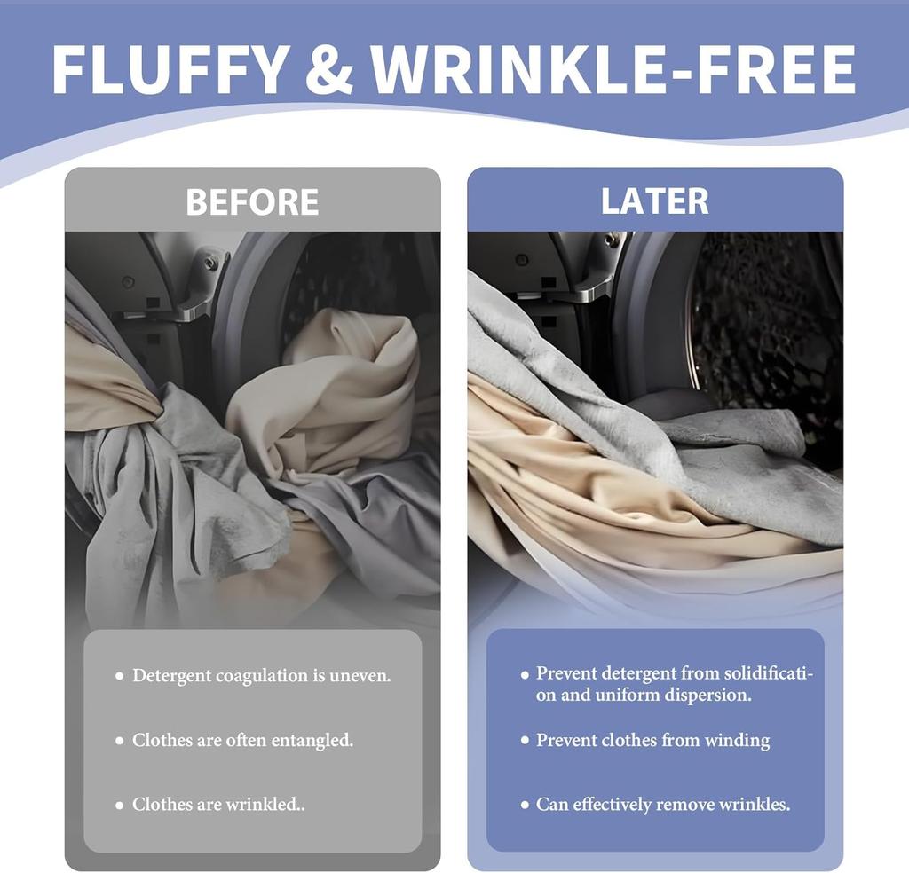 4 buc/16 buc Bile colorate pentru rufe pentru mașina de spălat, Bile reutilizabile pentru spălătorie și uscător pentru reducerea cutelor de pe haine, Curățare mai bună