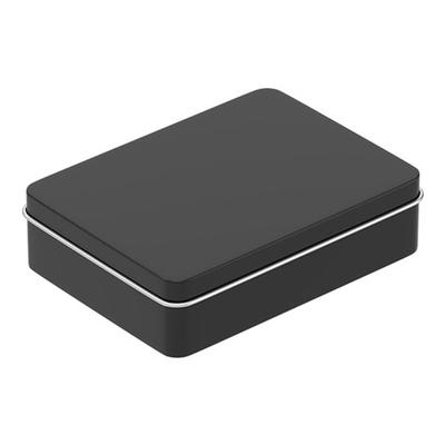 Scatola Portaoggetti Piccola Multistili Kit di Sopravvivenza Scatola di Latta Vuota Rettangolare in Latta Porta Carte da Gioco Chiave