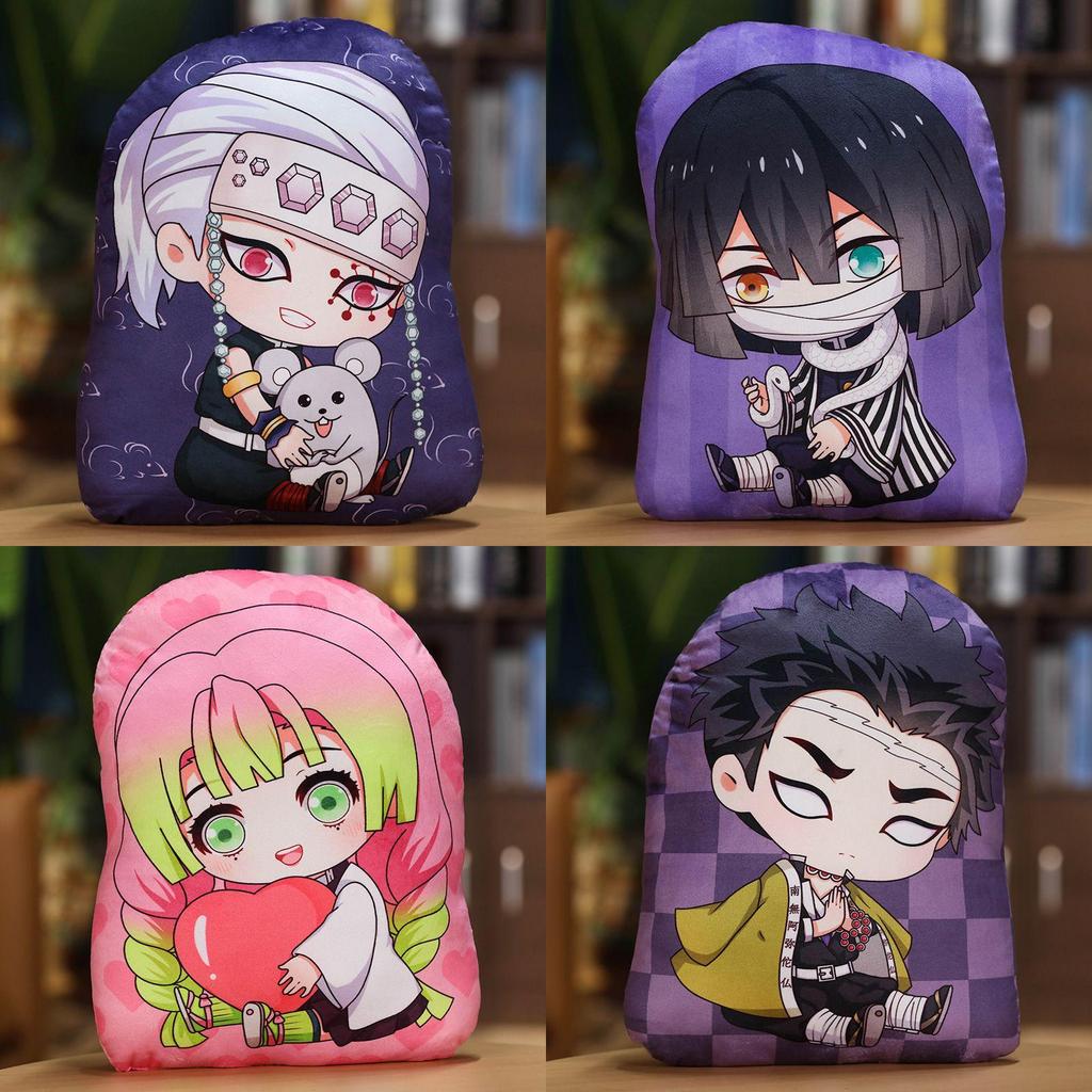 Anime Demon Slayer Kimetsu No Yaiba Plush Pillow Pendant Stuffed Toy Perfect For Collection And Decoration
