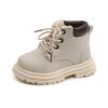 Children Winter PU Leather Waterproof Plush Boots Girls Snow Boots Children Trend Fashion Kids Warm Boots Boys Cotton Shoes Kids