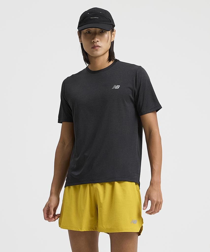 Nyuballanseu Nbneg36401 / Men Athletic Short Sleeve T-Shirt (Black)