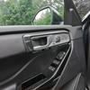 Carbon Fiber Inner Door Handle Frame Cover Trim For Ford Explorer 2020-2024