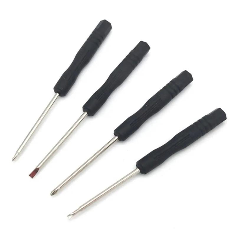 10Pcs  Portable Small Mini Screwdriver Slotted Cross Phone Repair Tool Repair Tool 2mm 3mm Steel Disassembly Screwdriver