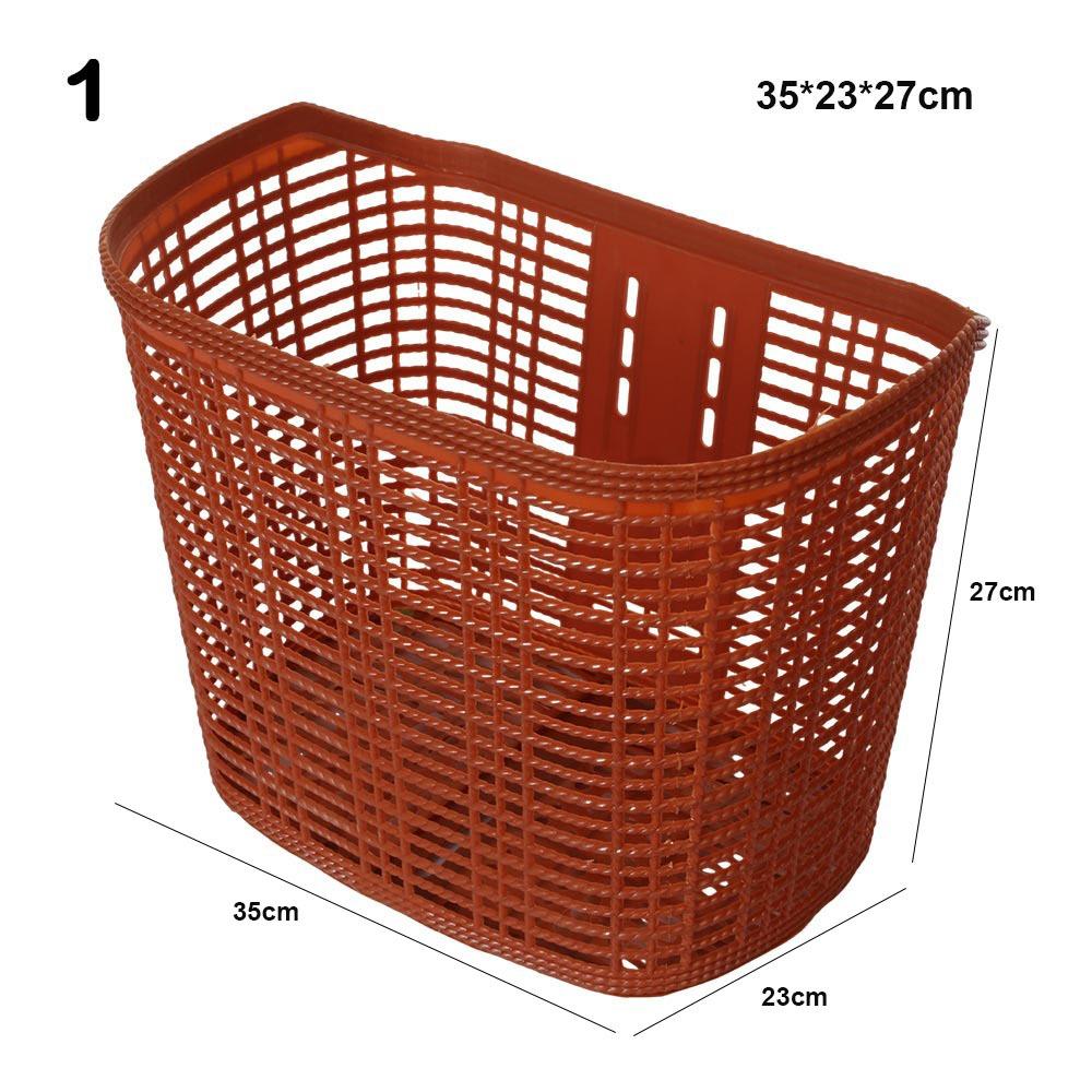 Hollow Children Bike Basket Multicolors Scooter Handlebar Basket Rear Cycling Accessories