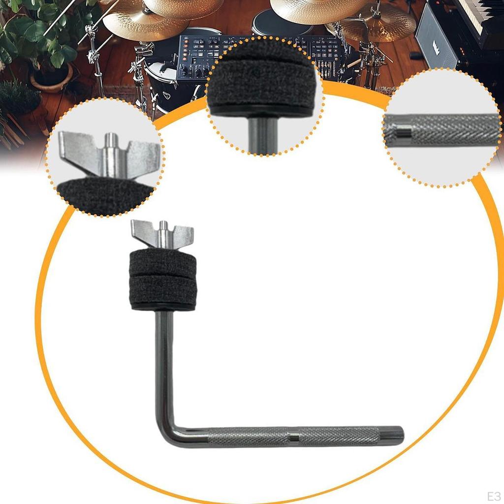 Bracket Drum Cymbal Arm Percussion Accessories Hardware ,Professional, Attachment L Rod Clamp