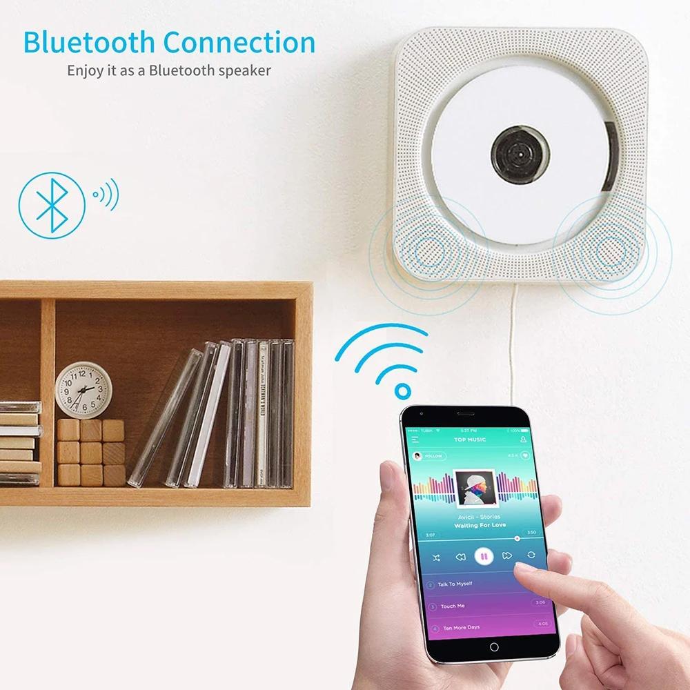 LED ekranlı Bluetooth CD Çalar (Şarj fonksiyonu olmadan)