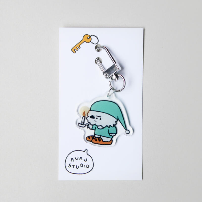 

Silent Night Keychain, Hiking Key Holder, Birthday Gift, Group Gift
