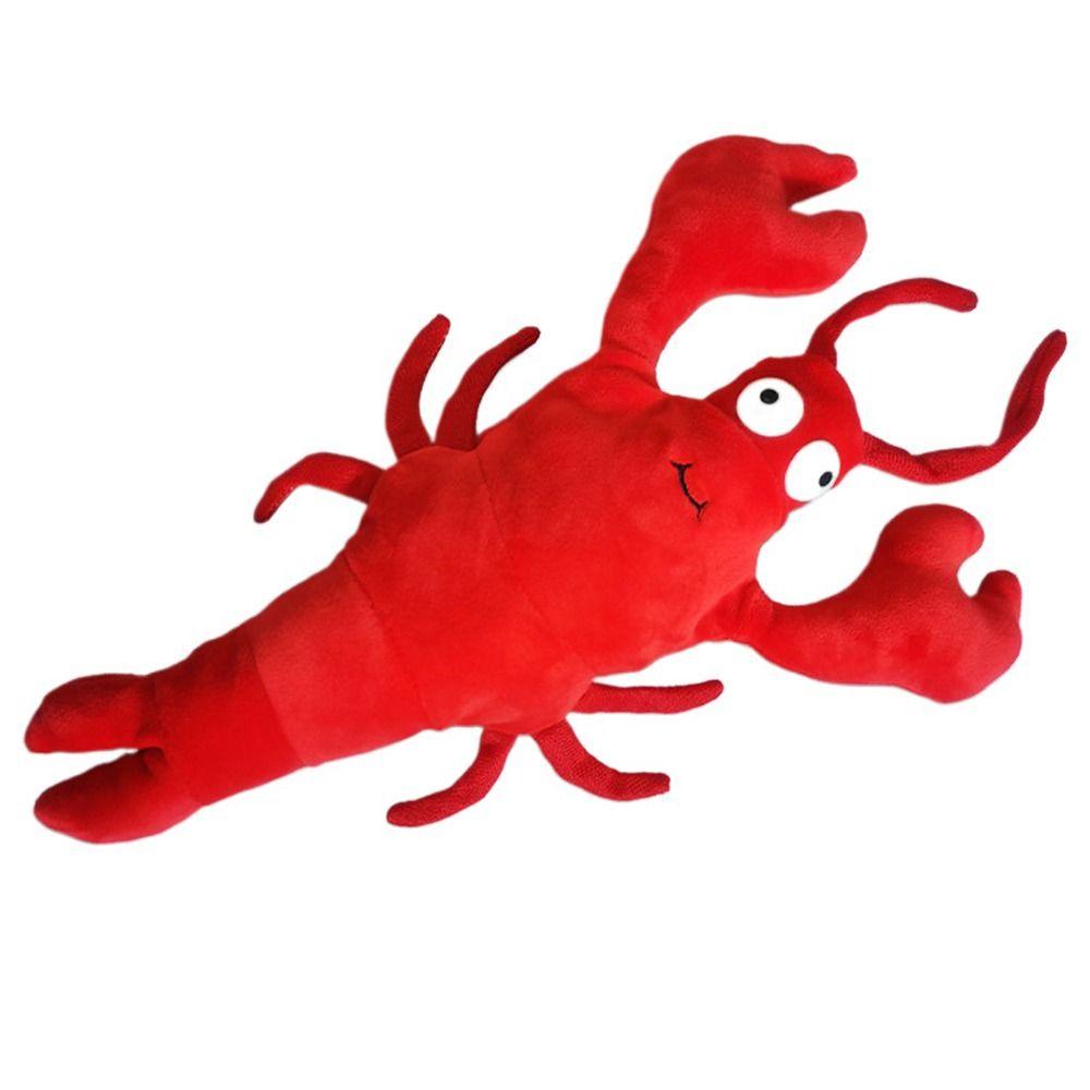 

Simulation Jumping Shrimp Plush Electric Pet Toys USB Charging Dogs Interactive Toys Outdoor красный