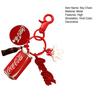 Key Chain Delicate Craft Cartoon High Simulated Funny Couple Accessory Decorative Portable Red Cola Bottle Keychain Car Pendant