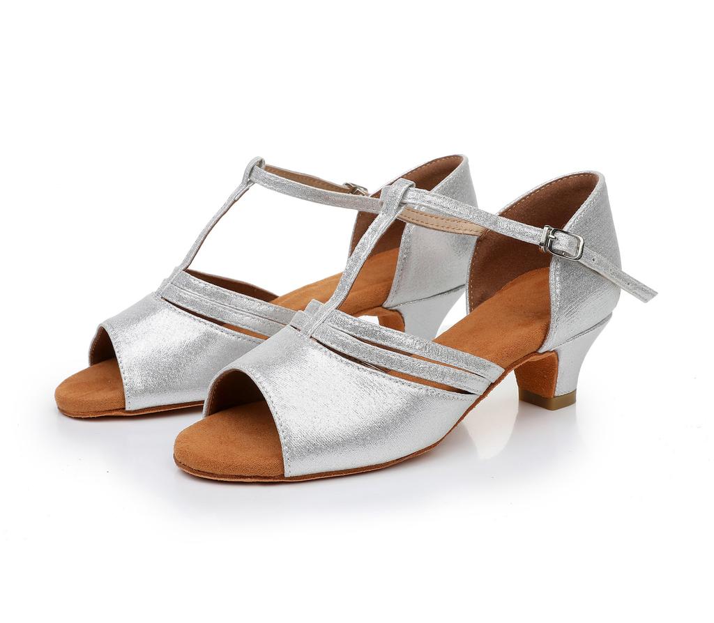 Lateinamerikanische Tanzschuhe für Damen, Gesellschaftstanz, Modern, Tango, Tanz-Performance-Schuhe, 4 cm Absatz